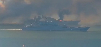 وزارة الدفاع الروسية تعلن غرق سفينة القيادة ‹موسكفا› في البحر الأسود