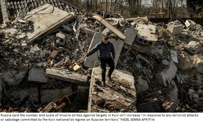 Russia to step up Kyiv missile strikes after Moskva sinks