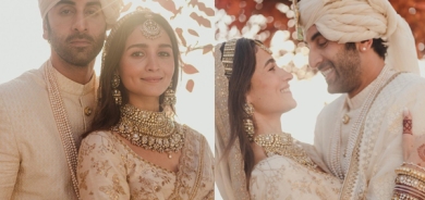 عەلیا بهات و رانبیر كاپوور هاوسەرگیرییان كرد