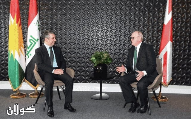 سەرۆکی حکومەتی هەرێمی کوردستان لە گەڵ سەرۆک وەزیرانی بەریتانیا کۆدەبێتەوە