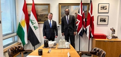 PM Masrour Barzani meets British Secretary of State for Business, Energy and Industrial Strategy