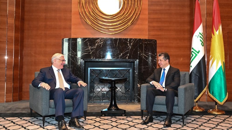 رئيس حكومة إقليم كوردستان يلتقي السفير العراقي لدى بريطانيا