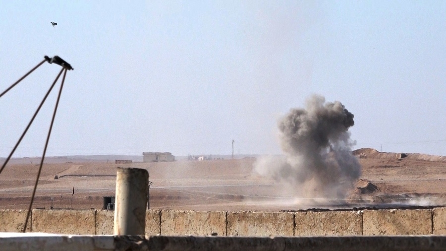 Tirkiye berdewame li ser topbaran kirina Eyn Îsa