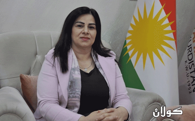 پەیامی پیرۆزبایی یەکێتی ئافرەتانی کوردستان بەبۆنەی ساڵیادی دەرچوونی گۆڤاری گوڵان