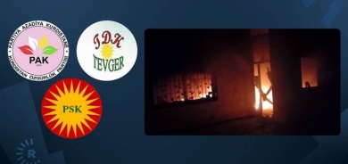 PAK, PSK, TDK-Tevger: Êrîş û şewitandina ofîsên partiyan li Rojavayê Kurdistanê nayê qebûlkirin