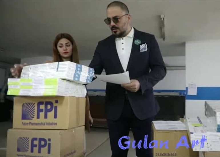 رامی عەیاش لە كارە خێرخوازییەكانی بەردەوامە