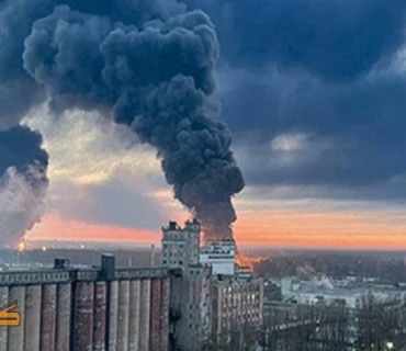 ئاگركەوتنەوە لە کێڵگەیەکی نەوتی ڕووسیا