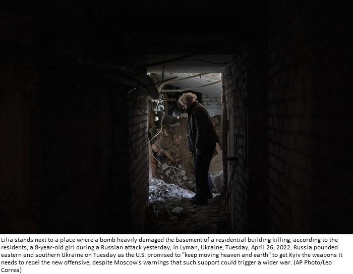 Russia cuts gas to Poland, Bulgaria, West vows arms for Kyiv