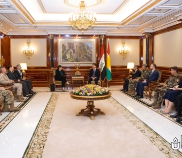 سه‌رۆك نێچيرڤان بارزانى له‌گه‌ڵ شاندێكى باڵای ئه‌مه‌ريكى كۆبووه‌وه‌