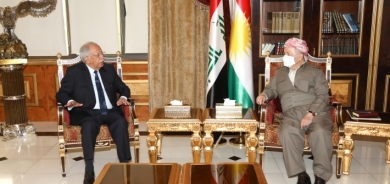 الرئيس بارزاني يستقبل رئيس مؤسسة 