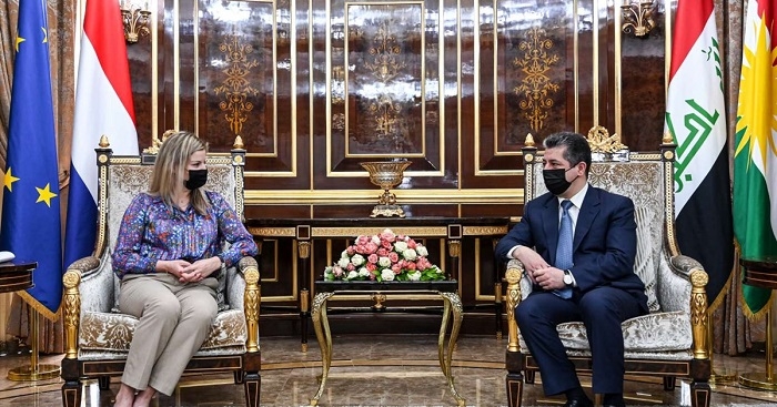 PM Masrour Barzani meets Dutch Minister for Foreign Trade