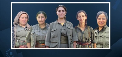 HPGê nasnameya 5 gerîlayên jin eşkere kir