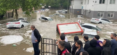 Li Semsûrê ji ber baranê welatî asê man