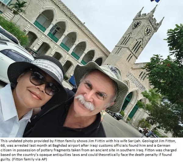 British man found with ancient shards could be tried in Iraq