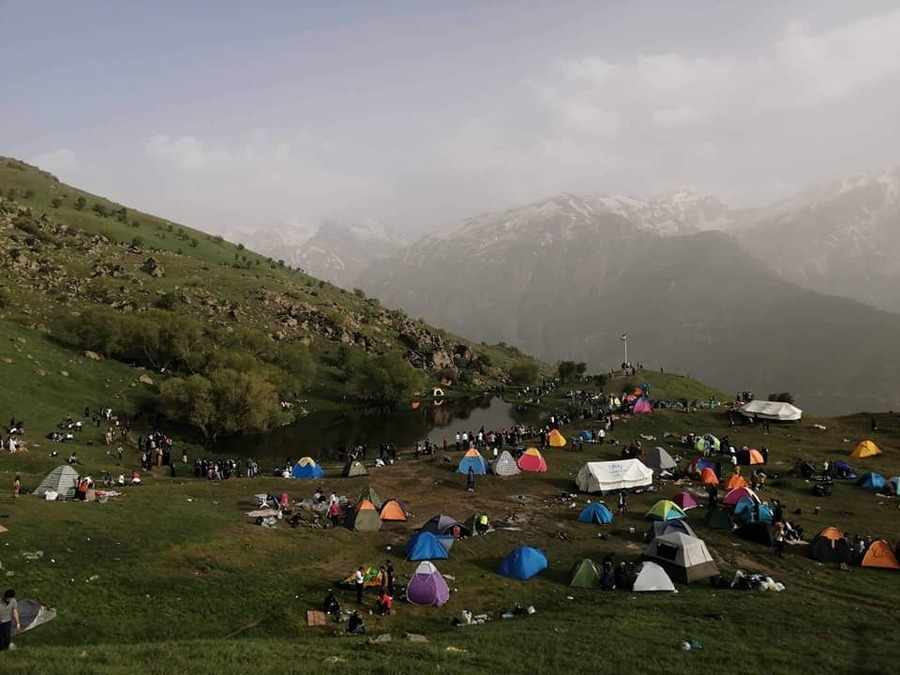 Her roj zêdetir ji hezar kesan sardana gula Fêlawê dikin