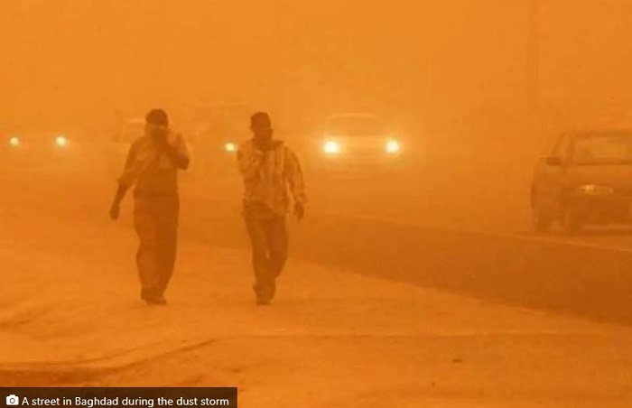 Over 5,000 hospitalised as dust storm sweeps Iraq