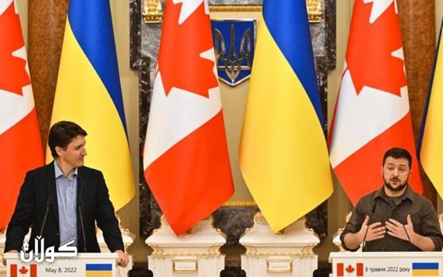 دوای سەردانەكەی بۆ كیێڤ.. سەرۆک وەزیری کەنەدا: چەکی زیاتر بۆ ئۆکرانیا دەنێرین