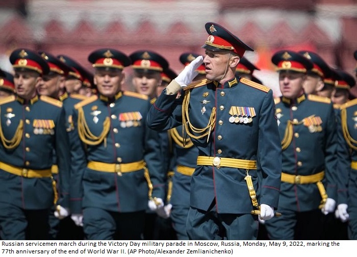 Russia marks WWII victory overshadowed by Ukraine