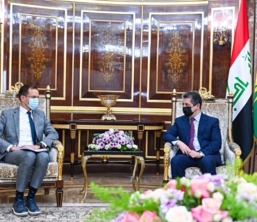 سەرۆكی حكوومەتی هەرێمی كوردستان، پێشوازیی لە باڵوێزی بەلجیكا لە عێراق و ئوردن كرد و چه‌ند بابه‌تێكیان تاوتوێ كرد.