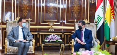 سەرۆكی حكوومەتی هەرێمی كوردستان، پێشوازیی لە باڵوێزی بەلجیكا لە عێراق و ئوردن كرد و چه‌ند بابه‌تێكیان تاوتوێ كرد.