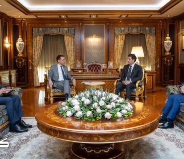 سه‌رۆكى هه‌رێمى كوردستان له‌گه‌ڵ باڵيۆزى به‌لژيكا كۆبووه‌وه‌‏