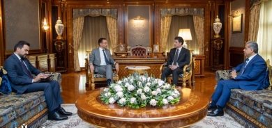 سه‌رۆكى هه‌رێمى كوردستان له‌گه‌ڵ باڵيۆزى به‌لژيكا كۆبووه‌وه‌‏