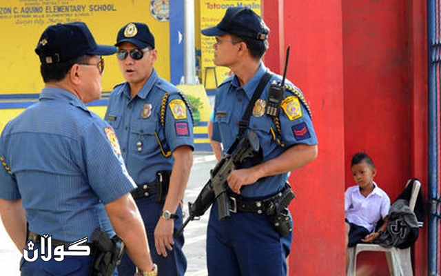 لە هێرشێکدا بۆ سەر بنکەیەکی دەنگدان لە فلیپین سێ پۆلیس کوژران