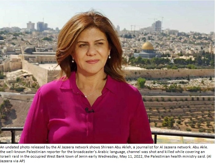 Al Jazeera reporter killed during Israeli raid in West Bank