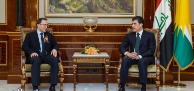 سه‌رۆكى هه‌رێمى كوردستان له‌گه‌ڵ باڵيۆزى ڕووسيا كۆبووه‌وه‌‏