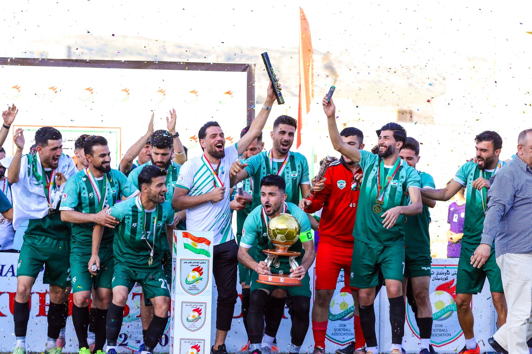 برایه‌تى بووه‌ پاڵه‌وانى جامى كوردستان