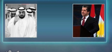 سه‌رۆكى حكوومه‌تى هه‌رێمى كوردستان، په‌یامێكى سه‌ره‌خۆشى و هاوخەمی بۆ كۆچى دوایی سه‌رۆكى میرنشینه‌ یه‌كگرتووه‌كانى عه‌ره‌بى (ئيمارات) بڵاو كرده‌وه‌