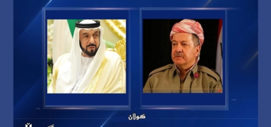 پەیامی سەرەخۆشی و ھاوخەمی سەرۆک بارزانی بۆ کۆچی دوایی سەرۆکی ئیمارات