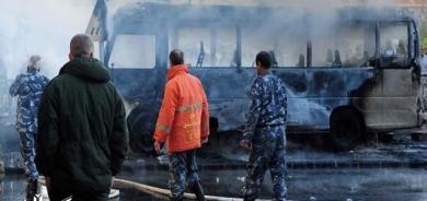 لەهێرشێکی موشەکیدا بۆسەر پاسێکی سەربازی لە سوریا 12 كەس كوژران  