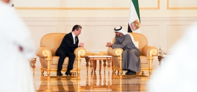 للمشاركة في مجلس عزاء رئيس الامارات .. رئيس حكومة إقليم كوردستان يصل أبو ظبي