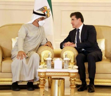 سه‌رۆك نێچيرڤان بارزانى به‌شدارى له‌ پرسه‌ى خوالێخۆشبوو شێخ خه‌ليفه‌ بن زايد ‏ئال نه‌هياندا ده‌كات