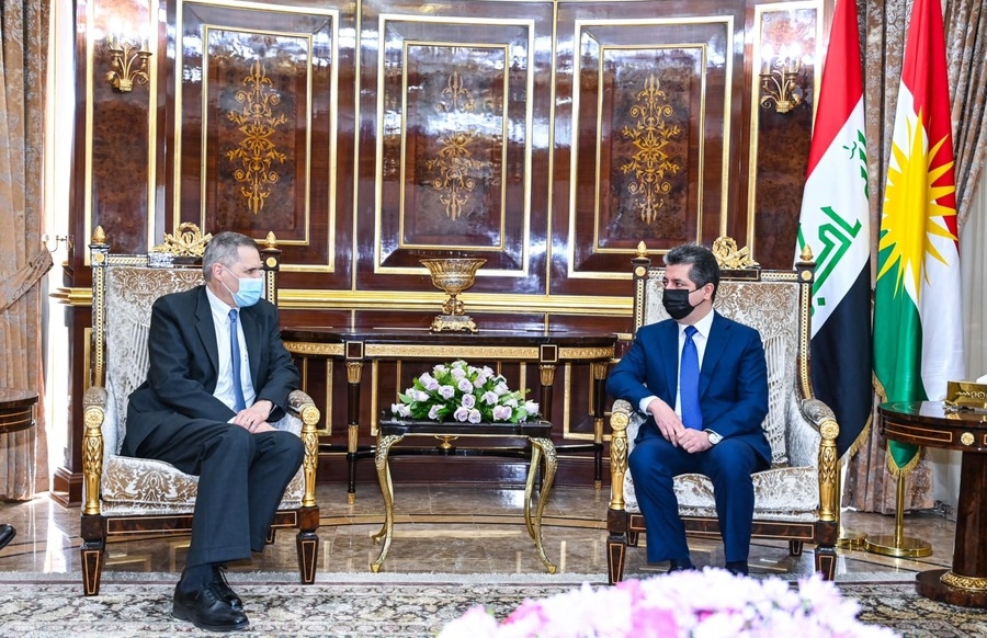 Balyozê Amerîkayê xatira xwe ji Serokwezîrê Kurdistanê xwest