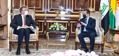 Serokwezîrê Herêma Kurdistanê pêşwazî li Balyozê Swêsra li Iraq û Urdinê kir