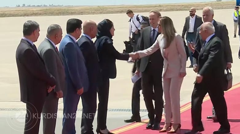 Wezîra Dadê ya Hollandayê gihîşt Hewlêrê