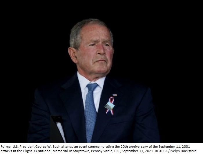 'I mean Ukraine': Former U.S. president George Bush calls Iraq invasion 'unjustified'