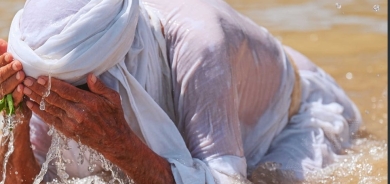 الصابئة المندائيون في إقليم كوردستان يؤدون مراسم عيد 