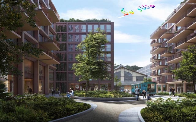 تاوەر و باڵەخانەی نیشتەجێی دار