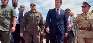 Bi amadebûna Nêçîrvan Barzanî merasîma derçûna esfer û perşmergeyan