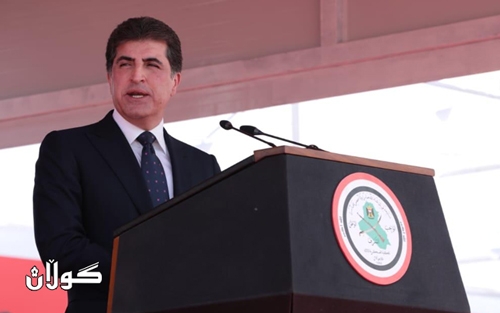 سه‌رۆک نێچیرڤان بارزانی: ده‌بێ ده‌ستی حزبه‌کان له‌ هێزی پێشمه‌رگه‌ بکشێته‌وه‌