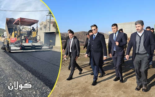 سەرۆکایەتی شارەوانی سیدەکان دەستى كرد بە قیرتاوکردنی گەرەکی گوڵان