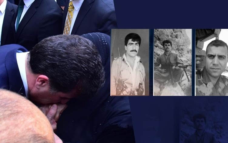 Ew jina Nêçîrvan Barzanî destê wê maç kir dayika sê şehîdan e