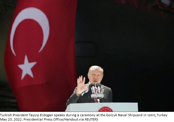 Erdogan says Turkey to launch military operations on its southern borders