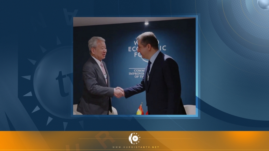 Mesrûr Barzanî û Serokê JICA civiyan