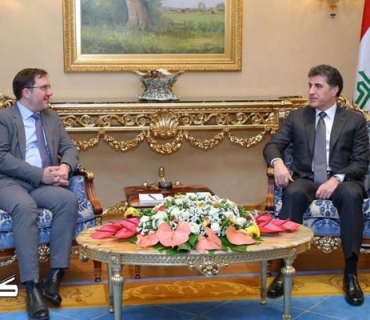 سه‌رۆكى هه‌رێمى كوردستان له‌گه‌ڵ باڵيۆزى به‌ريتانيا كۆبووه‌وه‌‏