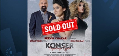 Pervîn Çakar li Amed û Êlihê du konsertan dide