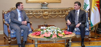 رئيس إقليم كوردستان يبحث مع السفير البريطاني آخر المستجدات السياسية